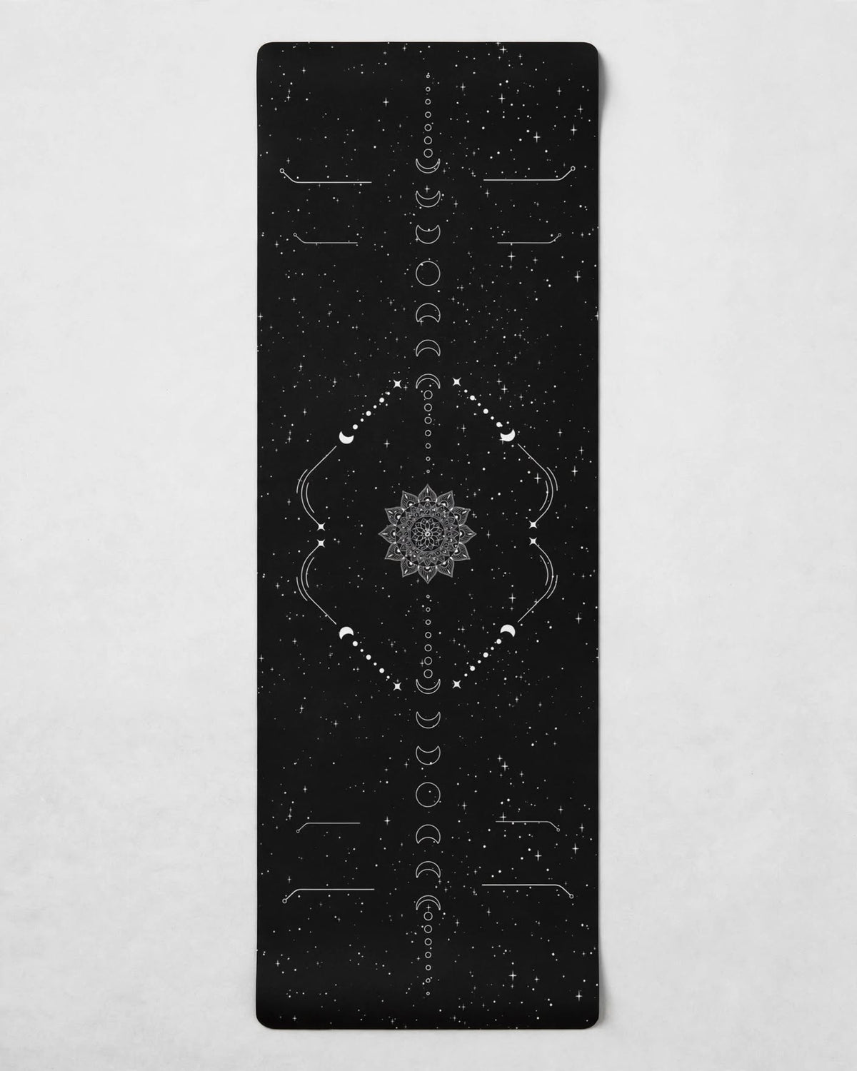 Hot Yoga Mat - Black Sky