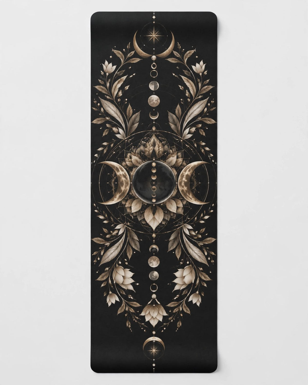 Hot Yoga Mat - Nocturne Bloom