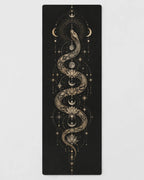 Hot Yoga Mat - Lunar Serpent