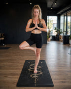 Hot Yoga Mat - Lunar Serpent
