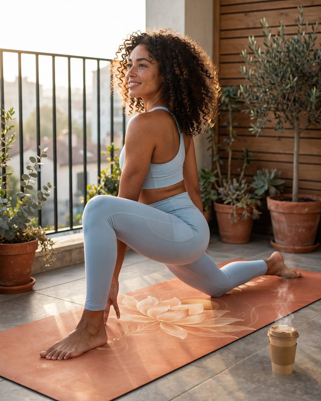 Desert Sunrise - Yoga mat