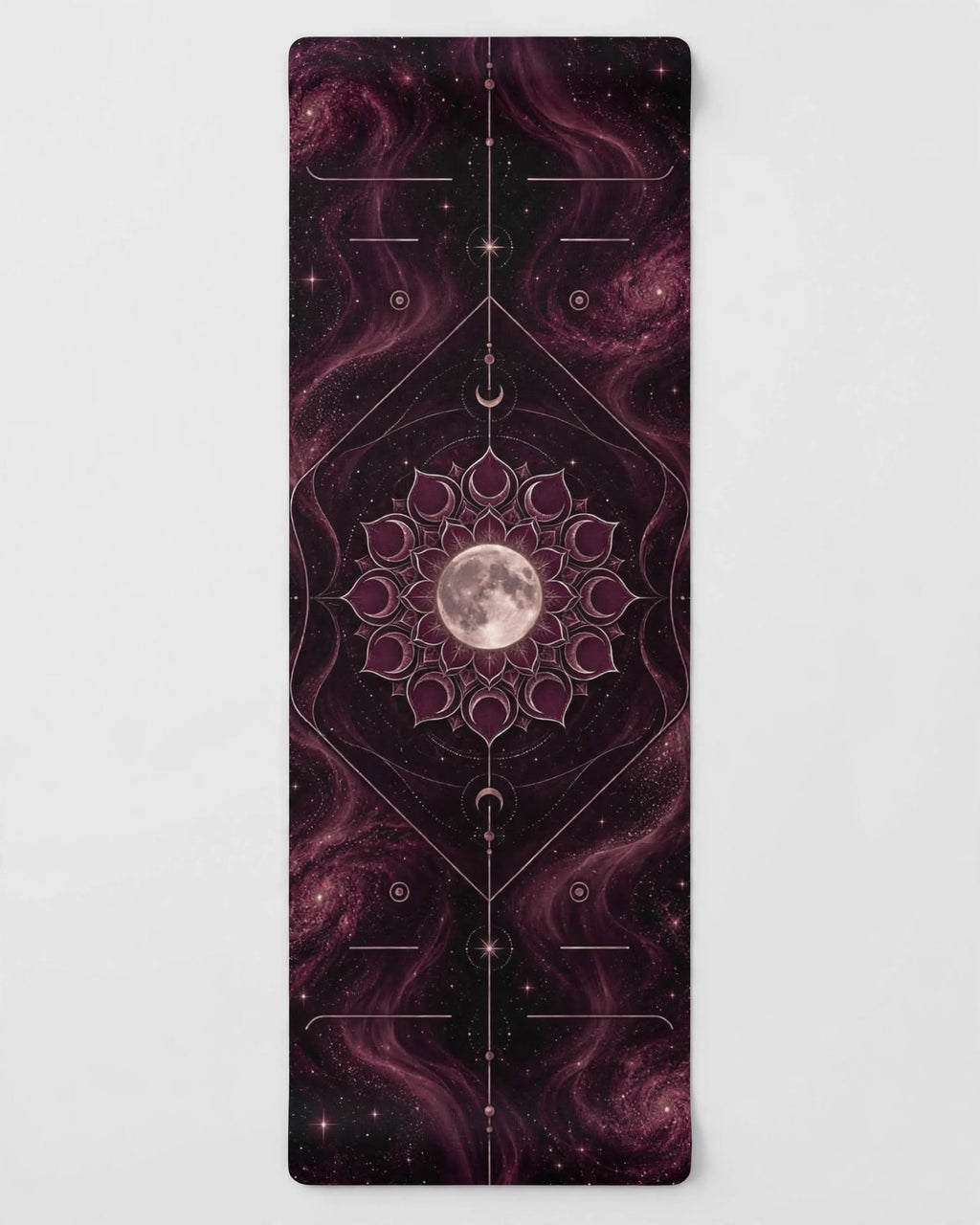 Hot Yoga Mat - Violet Eclipse