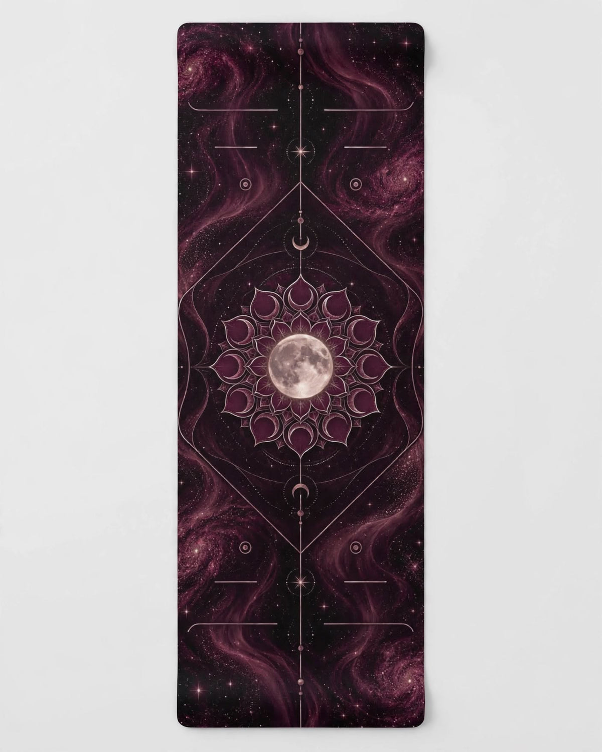 Hot Yoga Mat - Violet Eclipse