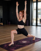 Hot Yoga Mat - Violet Eclipse