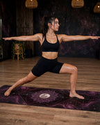 Hot Yoga Mat - Violet Eclipse
