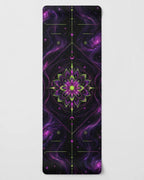 Hot Yoga Mat - Nebula Lotus