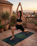 Hot Yoga Mat - Celestial Forest