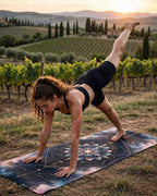 Hot Yoga Mat - Lunar Sapphire