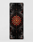 Hot Yoga Mat - Crimson Eclipse