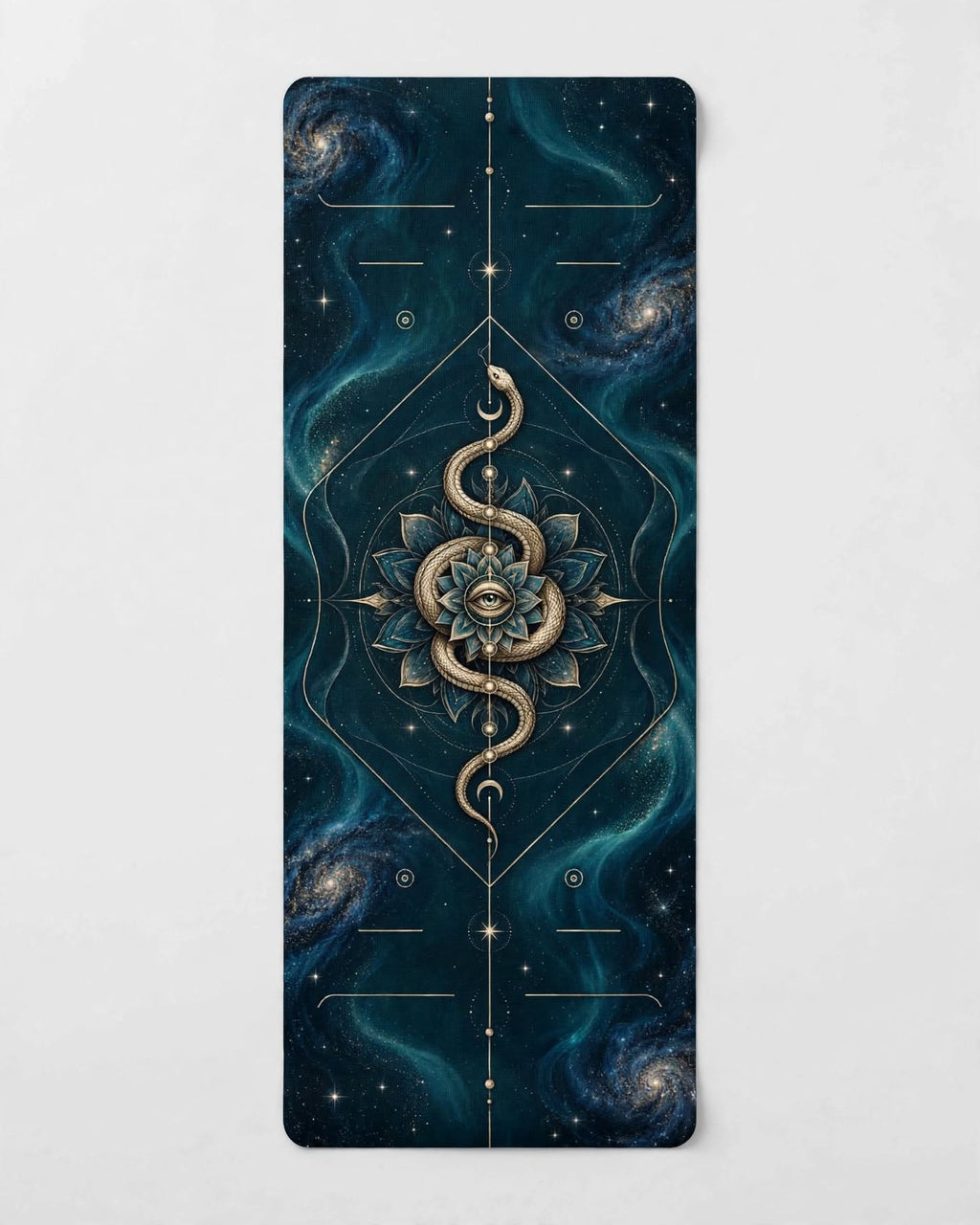 Hot Yoga Mat - Stellar Serpent
