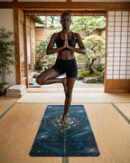 Hot Yoga Mat - Stellar Serpent