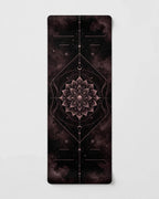 Hot Yoga Mat - Midnight Rose