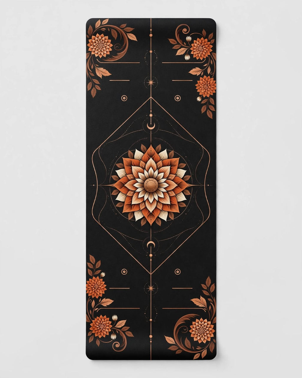 Hot Yoga Mat - Autumn Eclipse