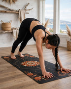Hot Yoga Mat - Autumn Eclipse