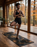 Hot Yoga Mat - Solar Bloom
