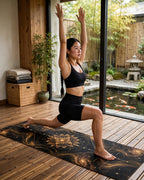 Hot Yoga Mat - Solar Bloom