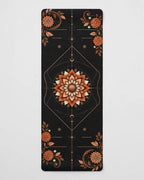 Hot Yoga Mat - Nightfall Blossom