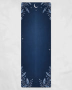 Best Yoga Mat For Hot Yoga design featuring midnight laurel and celestial accents, perfect for enhancing yoga practice.