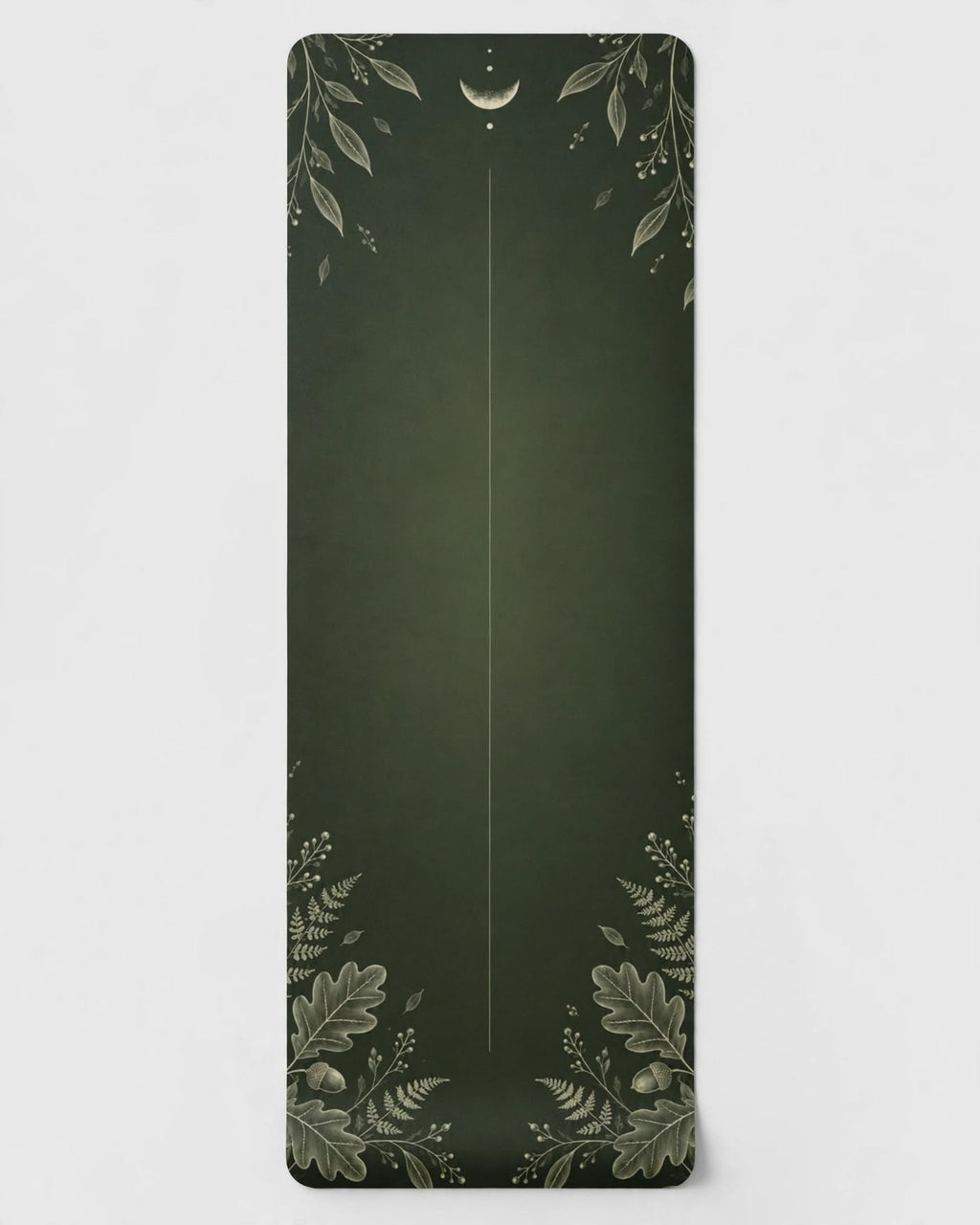 Hot Yoga Mat in Emerald Fern color, the Best Yoga Mat For Hot Yoga designed for stability and grip.