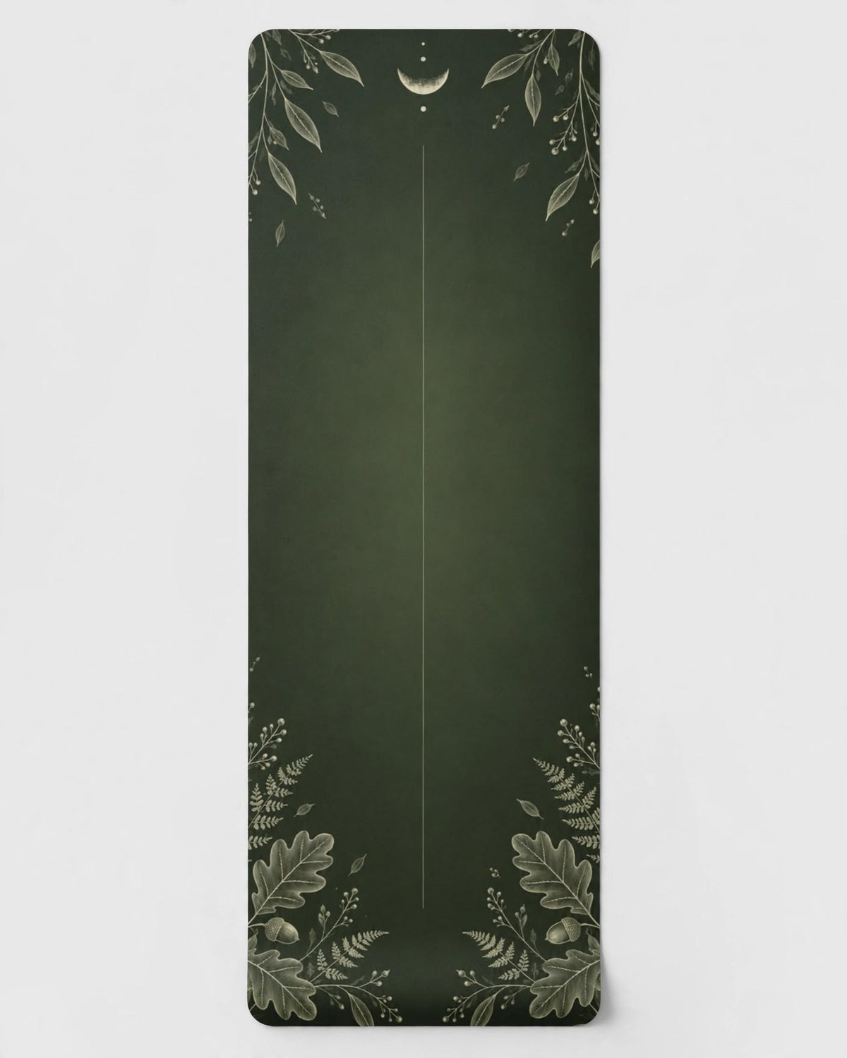 Hot Yoga Mat in Emerald Fern color, the Best Yoga Mat For Hot Yoga designed for stability and grip.