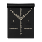 Hot Yoga Mat - Midnight Sanctuary | MIYRA - non slip yoga mat with intricate design