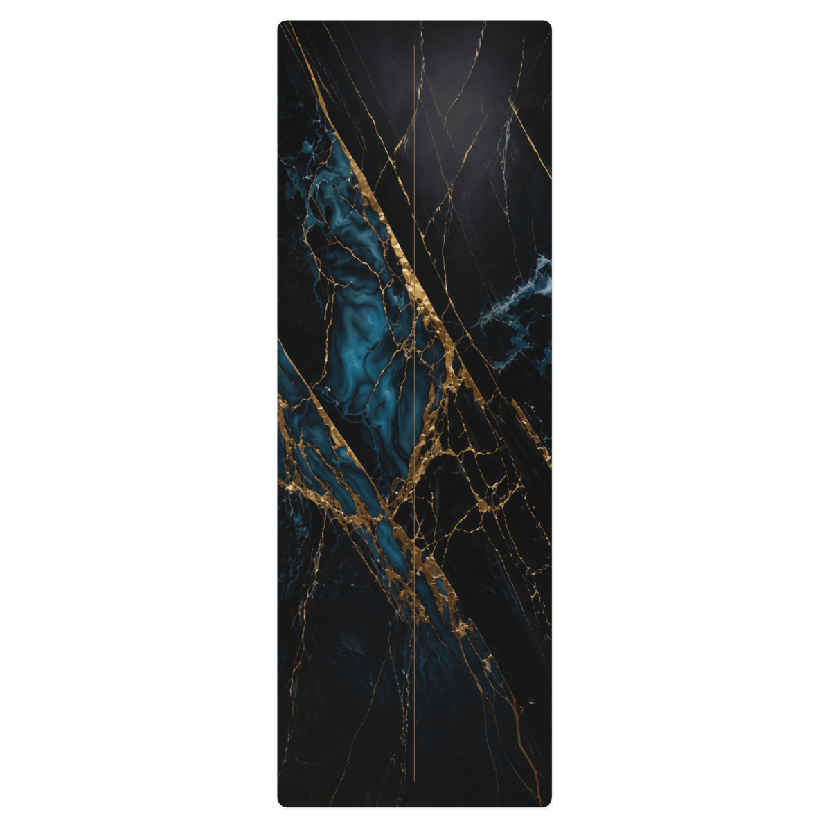 Hot Yoga Mat - Blue Ember | MIYRA®