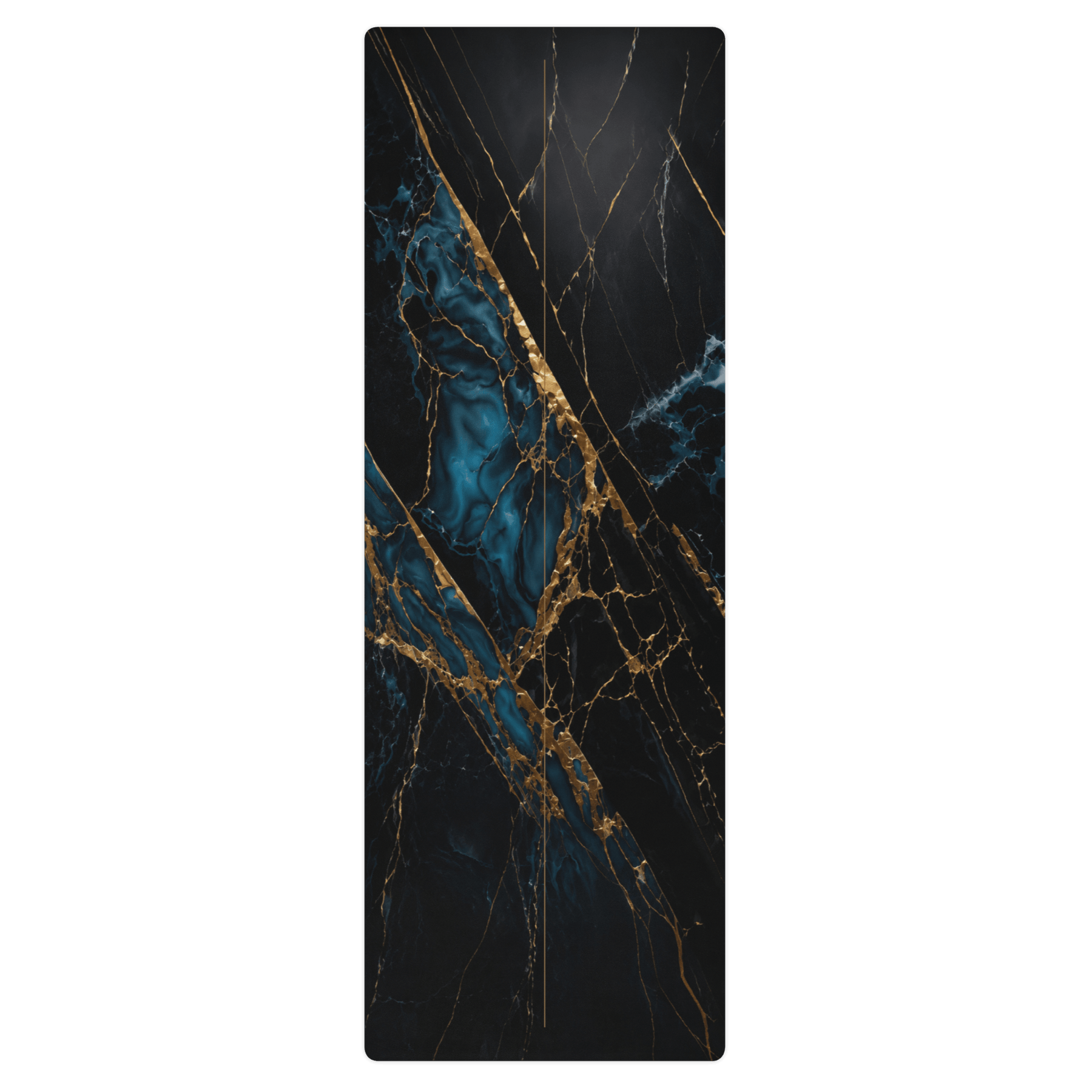Hot Yoga Mat - Blue Ember | MIYRA®