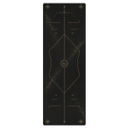 Hot Yoga Mat - Celestial Veil | MIYRA® with elegant celestial design, perfect for non-slip and towel-free hot yoga sessions.