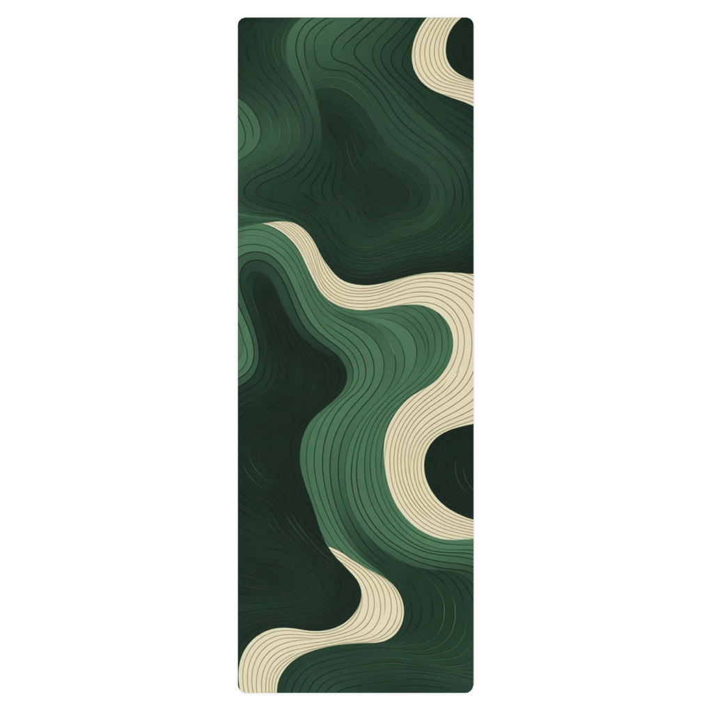 Non slip hot yoga mat for sweaty yoga practice with natural rubber base