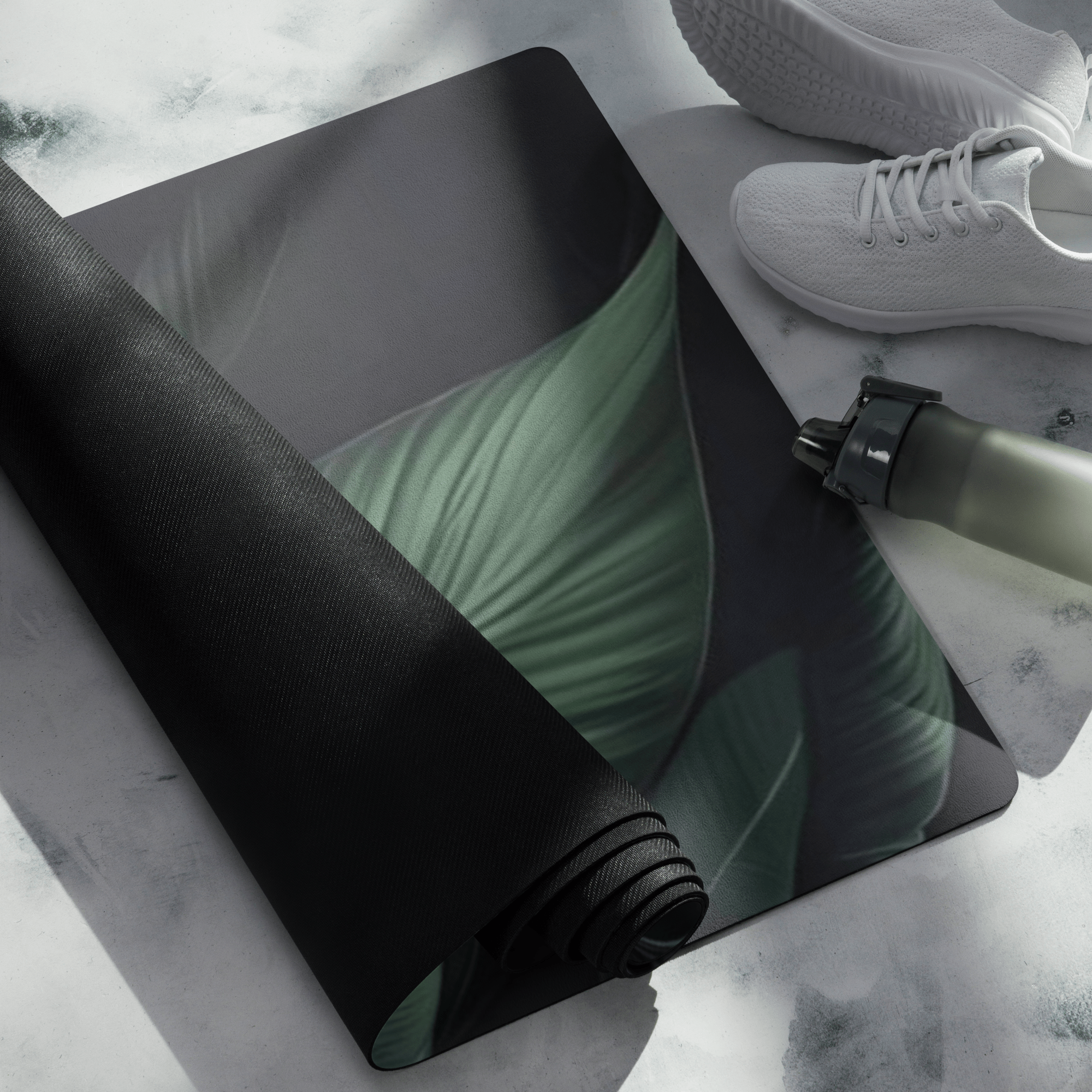 Professional hot yoga mat designed for sweaty hands and heated yoga classes