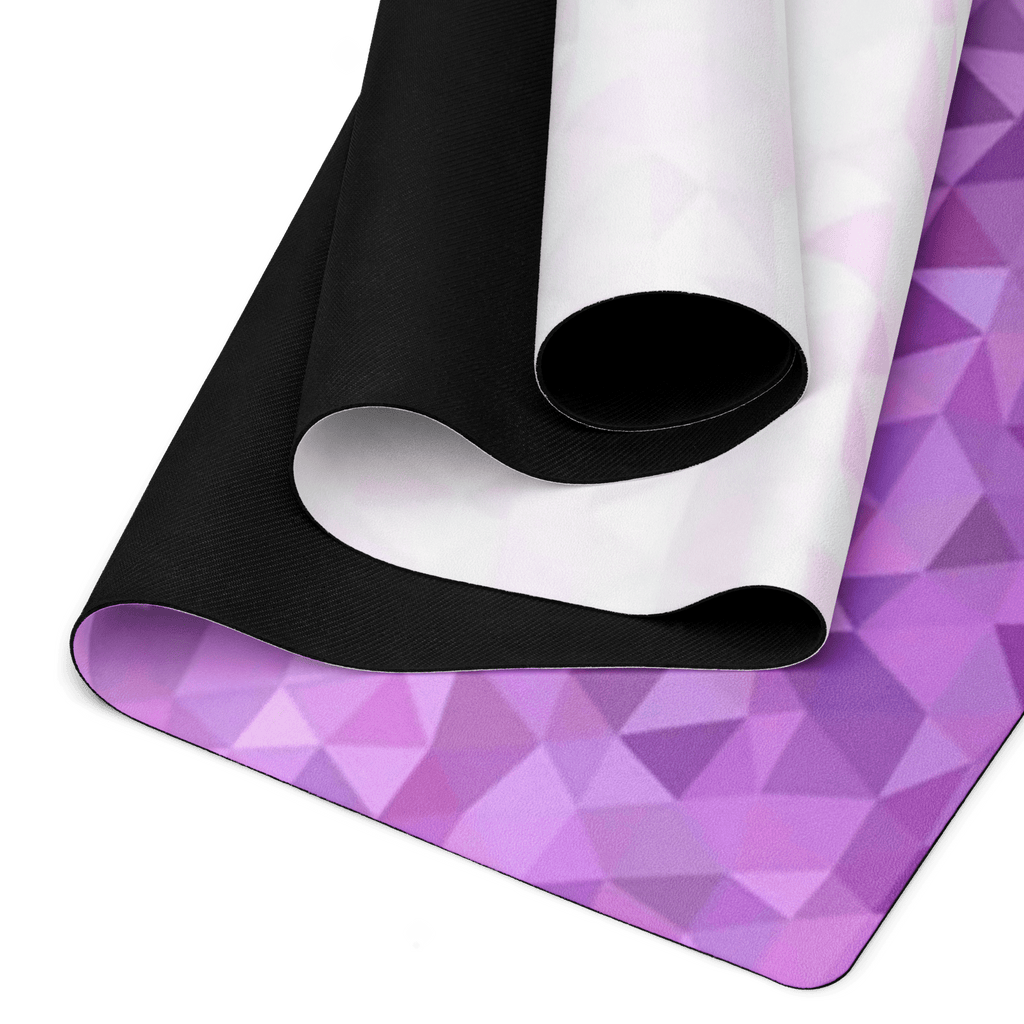 Pastel Geometric Yoga Mat - MIYRA®